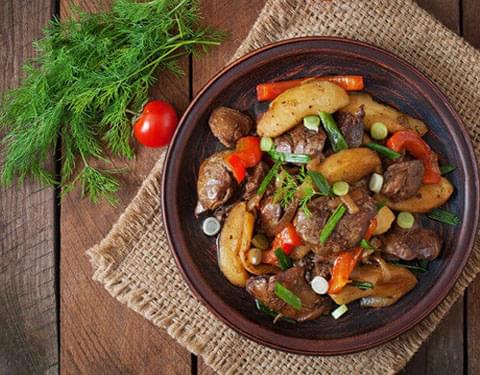 Блюдо от ресторана Марсель